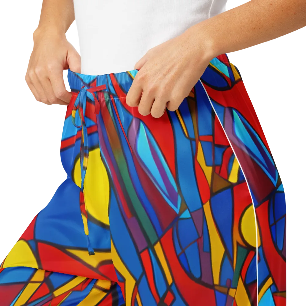 Mondrian Maze on Women's Pajama Pants — Product details