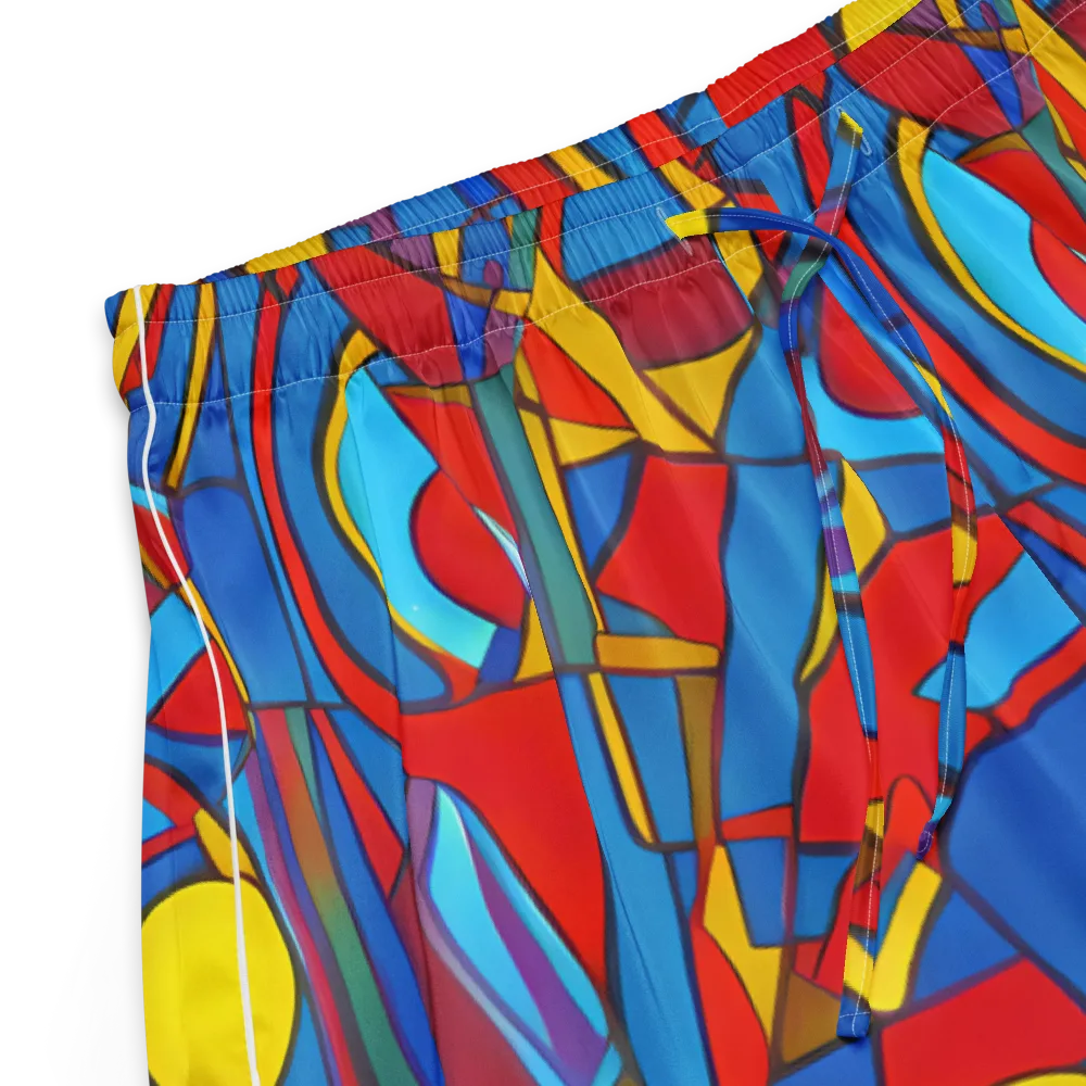 Mondrian Maze on Women's Pajama Shorts — Product details