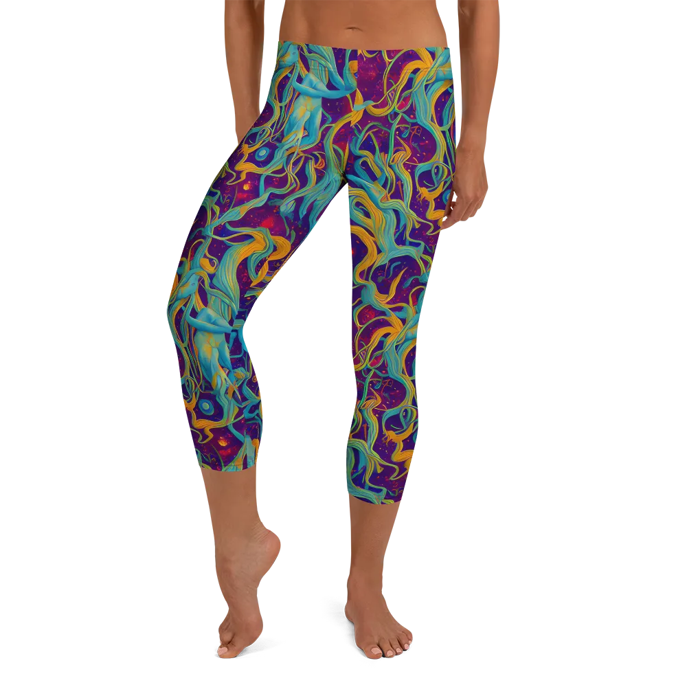 Meryl Mcmaster Evelyn De Morgan on Capri Leggings — Front
