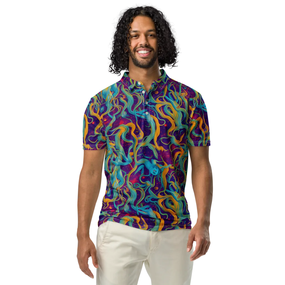 Meryl Mcmaster Evelyn De Morgan on Men's Slim Fit Polo Shirt — Front