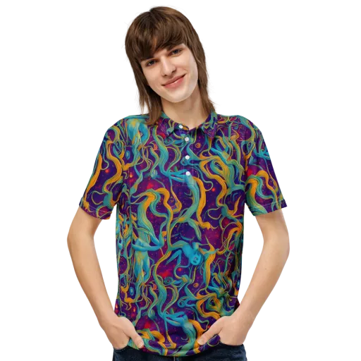 Meryl Mcmaster Evelyn De Morgan on a Men's Slim Fit Polo Shirt