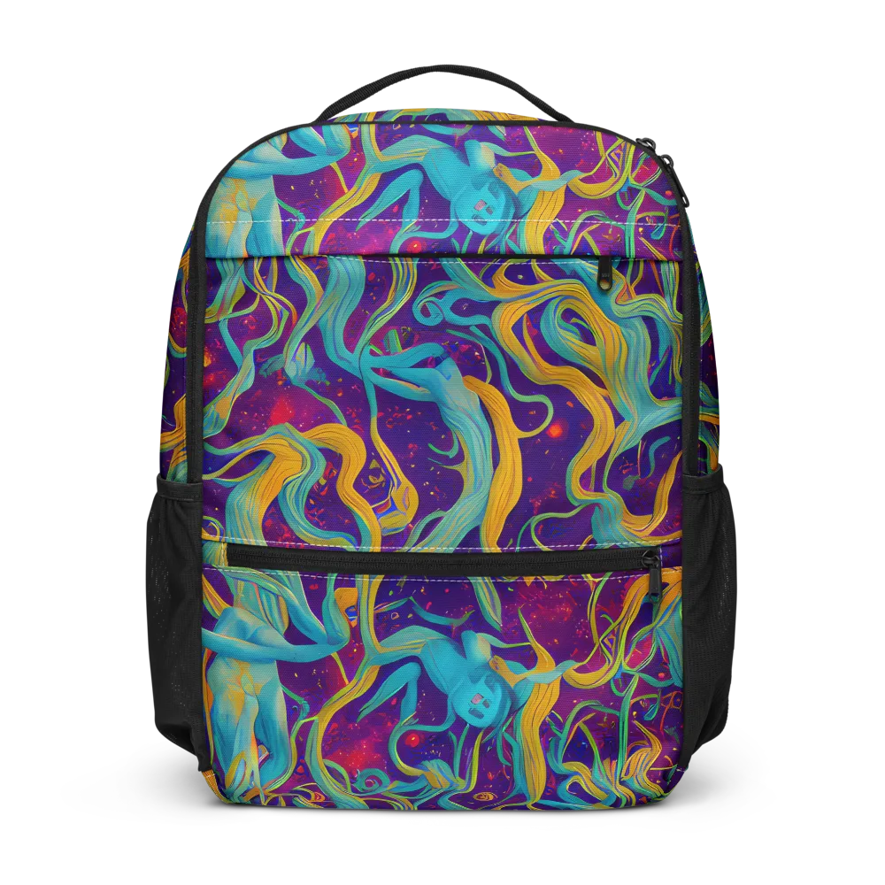 Meryl Mcmaster Evelyn De Morgan on Utility Backpack — Front