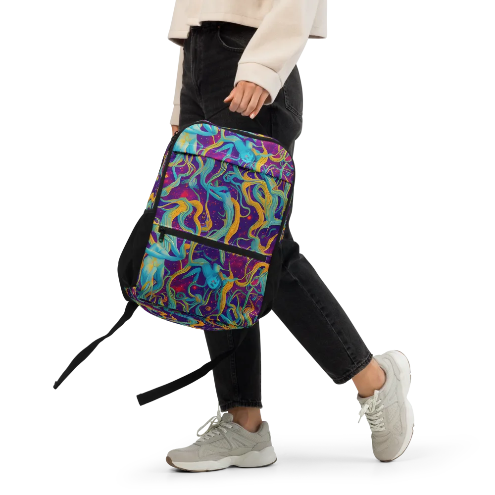Meryl Mcmaster Evelyn De Morgan on Utility Backpack — Front