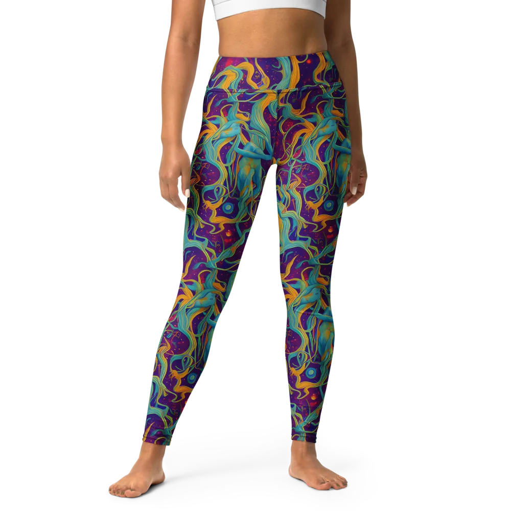 Meryl Mcmaster Evelyn De Morgan on Yoga Leggings — Front