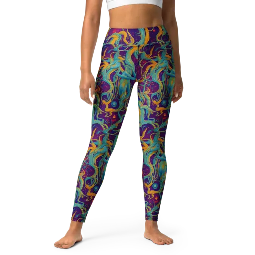 Meryl Mcmaster Evelyn De Morgan on a Yoga Leggings