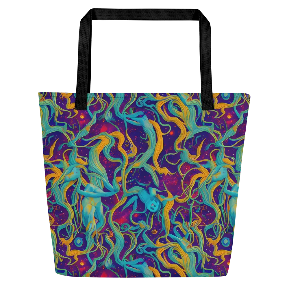 Meryl Mcmaster Evelyn De Morgan on Large Tote Bag W/ Pocket — Front