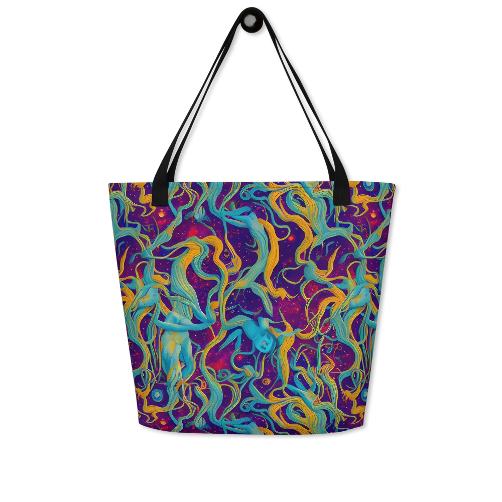 Meryl Mcmaster Evelyn De Morgan on Large Tote Bag W/ Pocket — Front