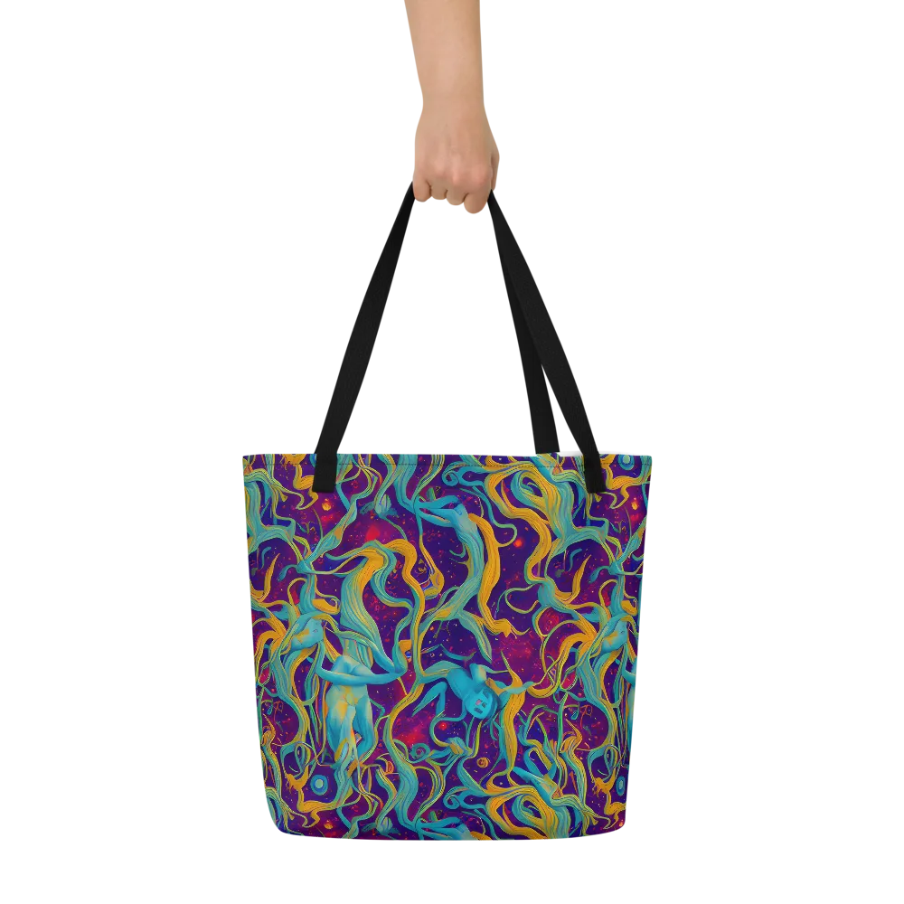 Meryl Mcmaster Evelyn De Morgan on Large Tote Bag W/ Pocket — Front