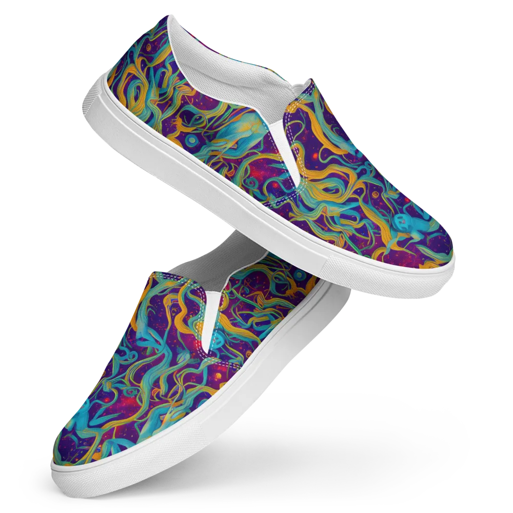 Meryl Mcmaster Evelyn De Morgan on Women's Slip-On Canvas Shoes — Front