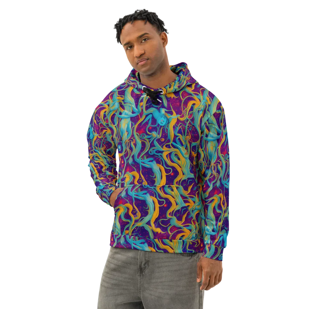Meryl Mcmaster Evelyn De Morgan on Cotton Hoodie — Left Front