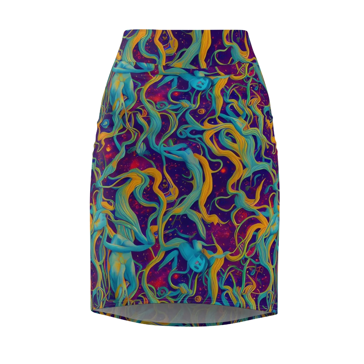 Meryl Mcmaster Evelyn De Morgan on Pencil Skirt — Front