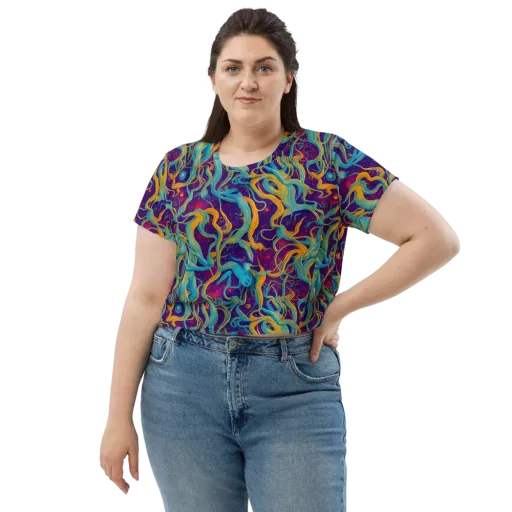 Meryl Mcmaster Evelyn De Morgan on a Crop Tee