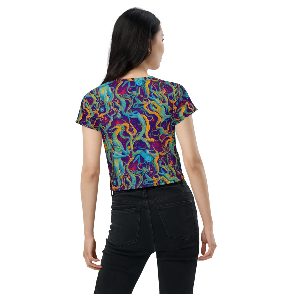 Meryl Mcmaster Evelyn De Morgan on Crop Tee — Back