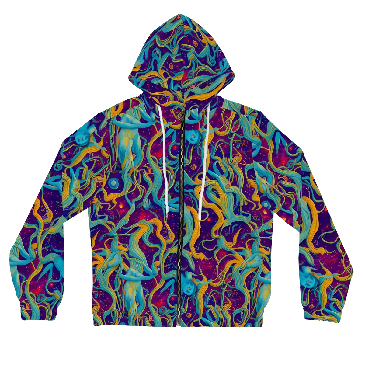 Meryl Mcmaster Evelyn De Morgan on Women's Full-Zip Hoodie — Front