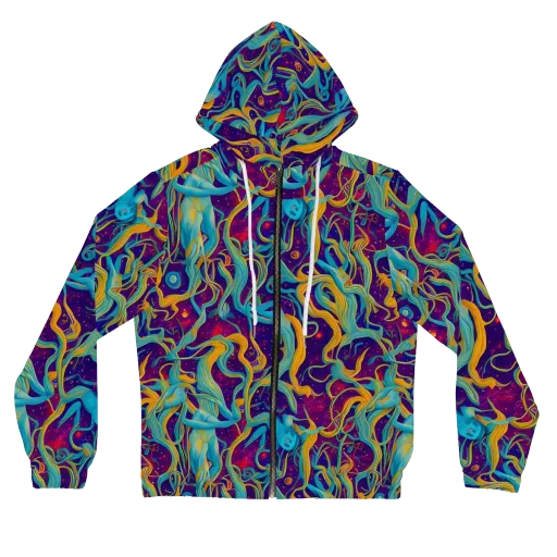 Meryl Mcmaster Evelyn De Morgan on a Women's Full-Zip Hoodie