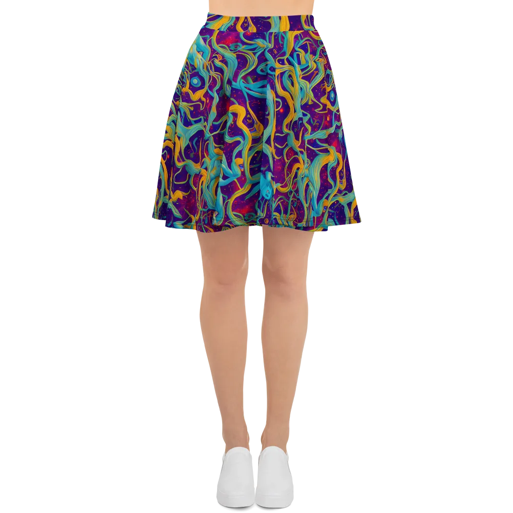 Meryl Mcmaster Evelyn De Morgan on Skater Skirt — Front