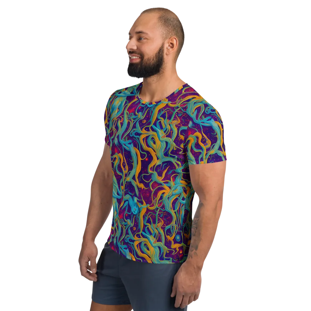 Meryl Mcmaster Evelyn De Morgan on Men's Athletic T-Shirt — Left
