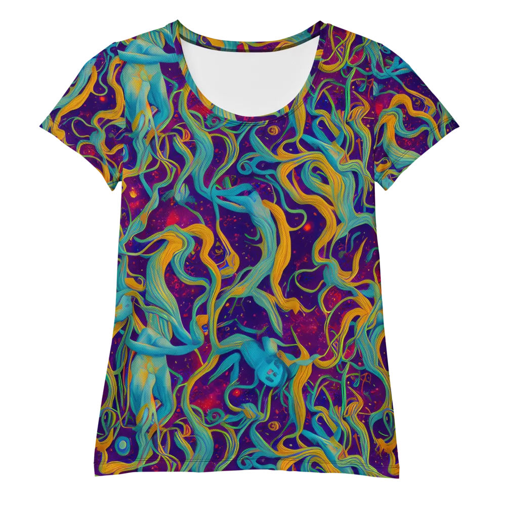 Meryl Mcmaster Evelyn De Morgan on Women's Athletic T-Shirt — Front