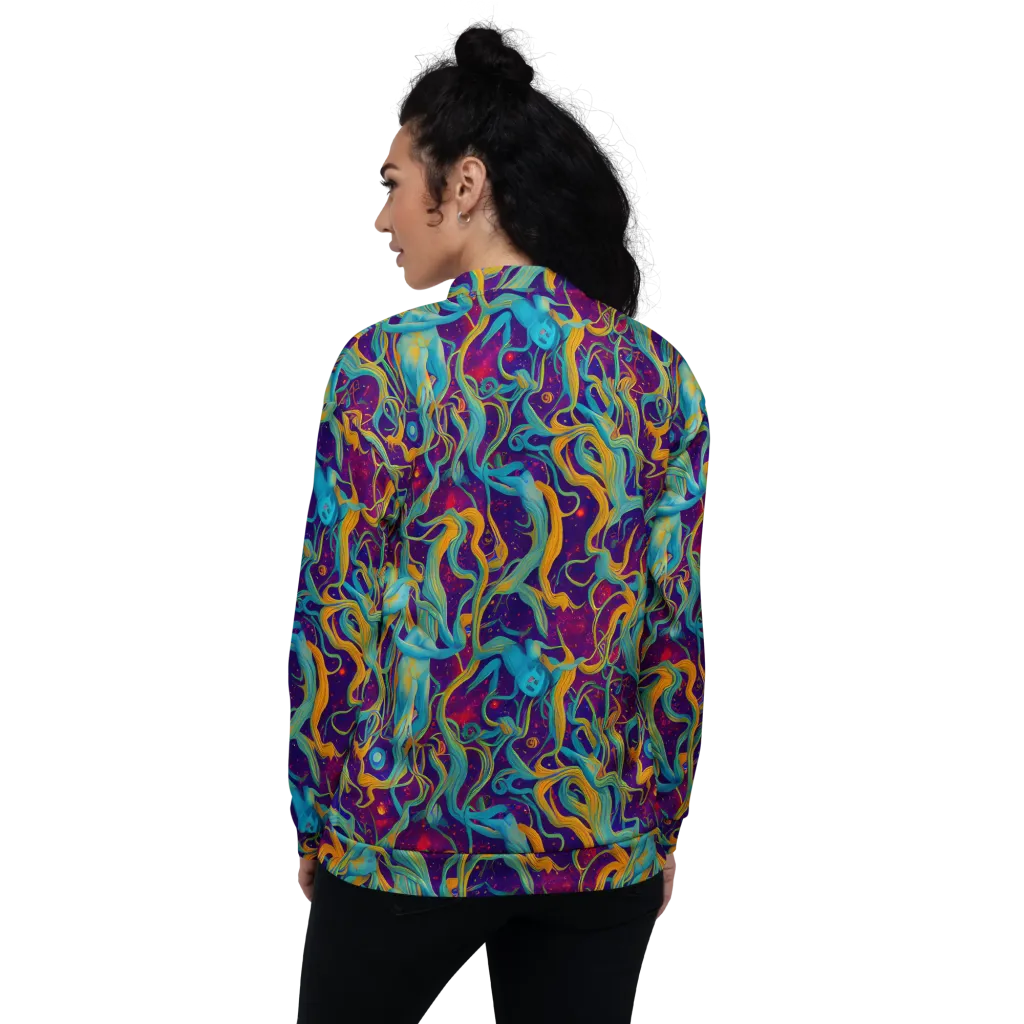 Meryl Mcmaster Evelyn De Morgan on Bomber Jacket — Back
