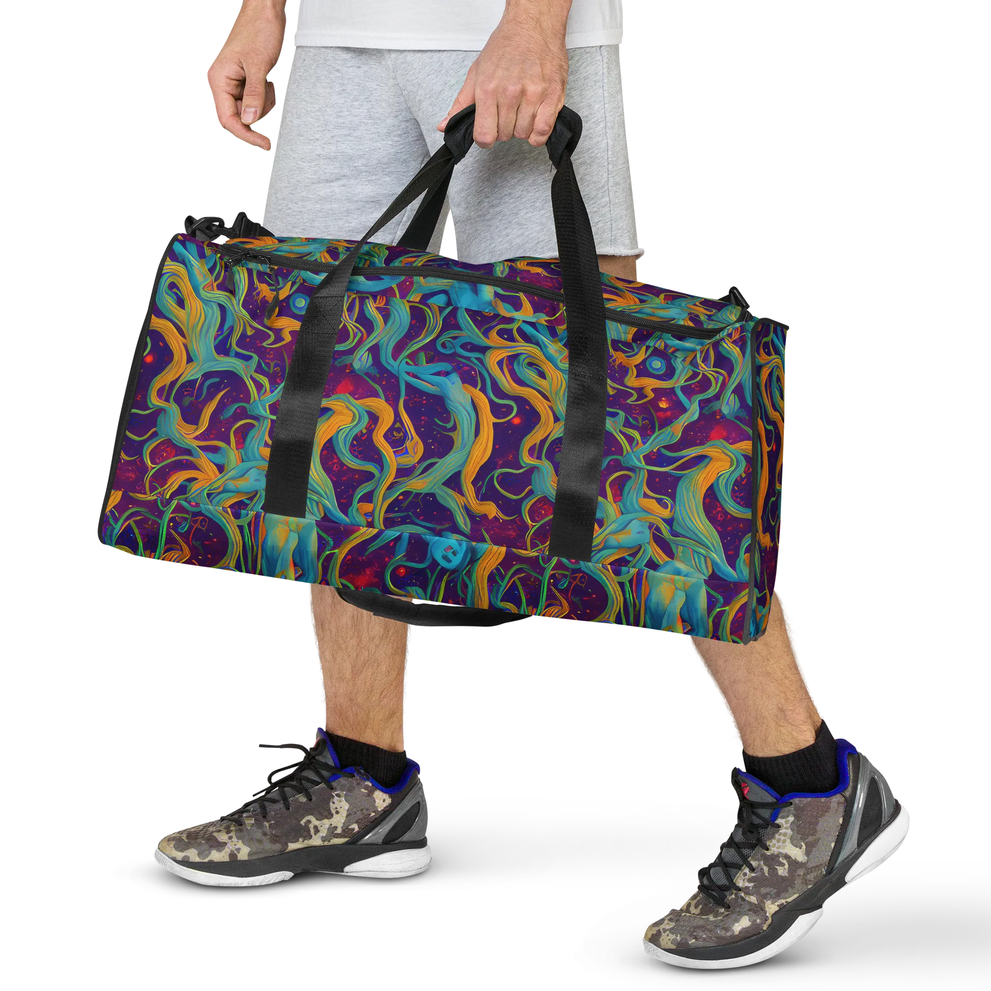 Meryl Mcmaster Evelyn De Morgan on Duffle Bag — Front