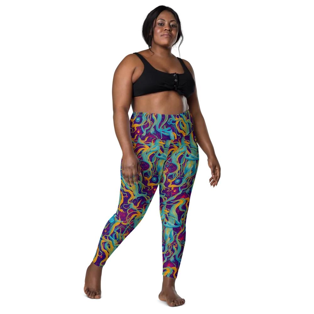 Meryl Mcmaster Evelyn De Morgan on Leggings with Pockets — Front