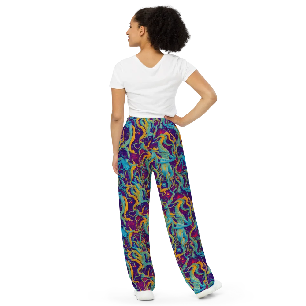 Meryl Mcmaster Evelyn De Morgan on Wide-Leg Pants — Back
