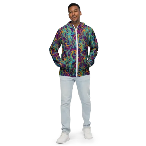 Meryl Mcmaster Evelyn De Morgan on a Men's Windbreaker
