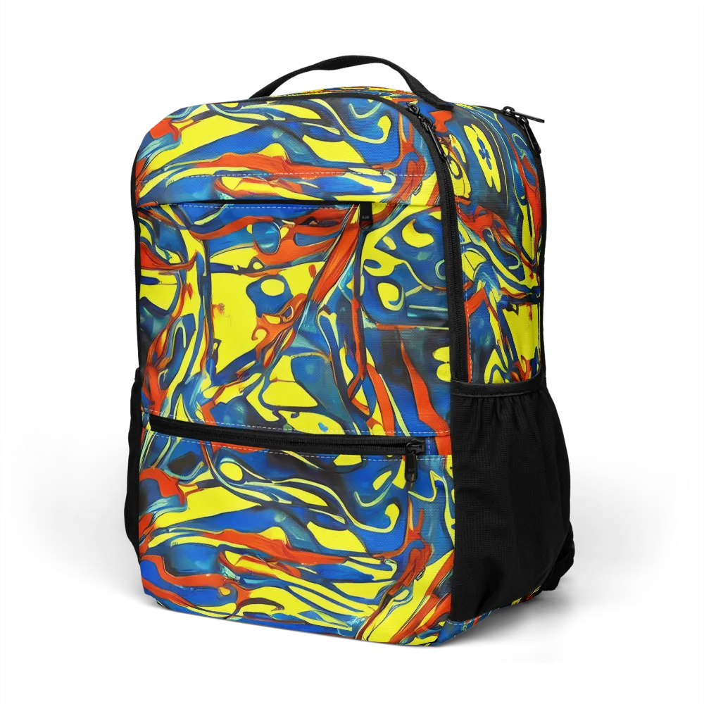 Cyberflow Circuit on Utility Backpack — Left Front