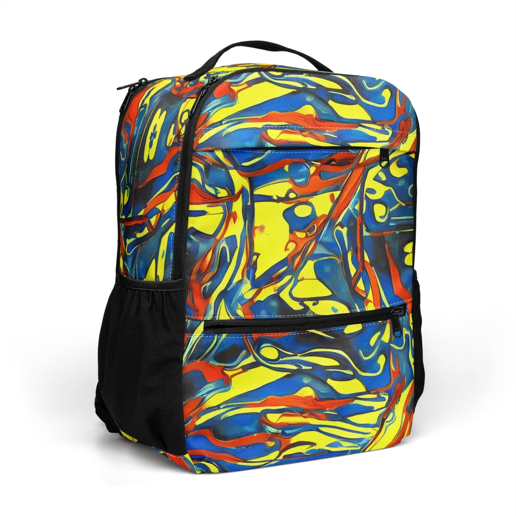 Cyberflow Circuit on Utility Backpack — Right Front