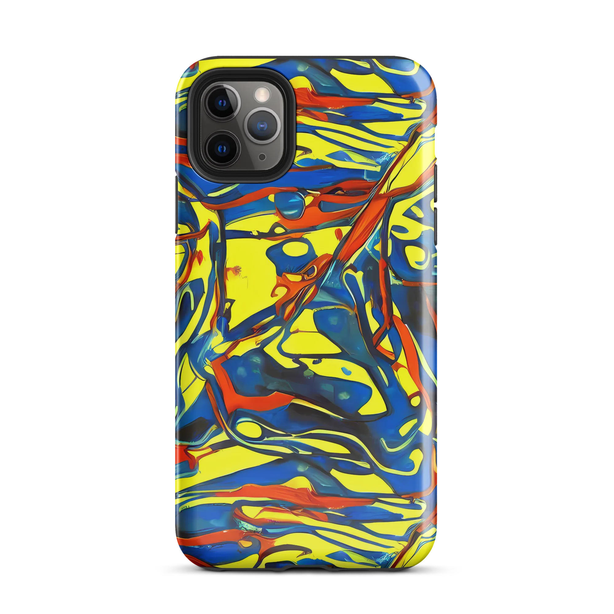 Cyberflow Circuit on Tough Case for iPhone® — Front