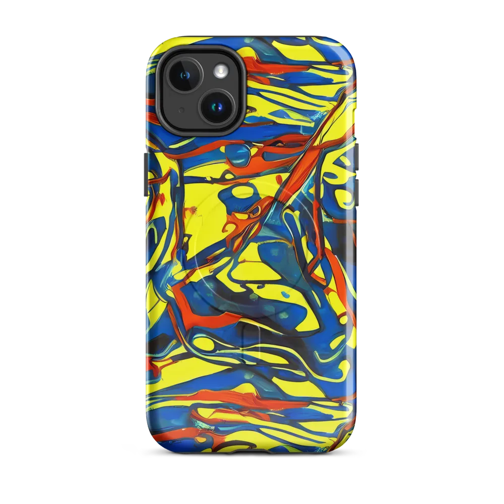 Cyberflow Circuit on MagSafe Tough Case for iPhone® — Front
