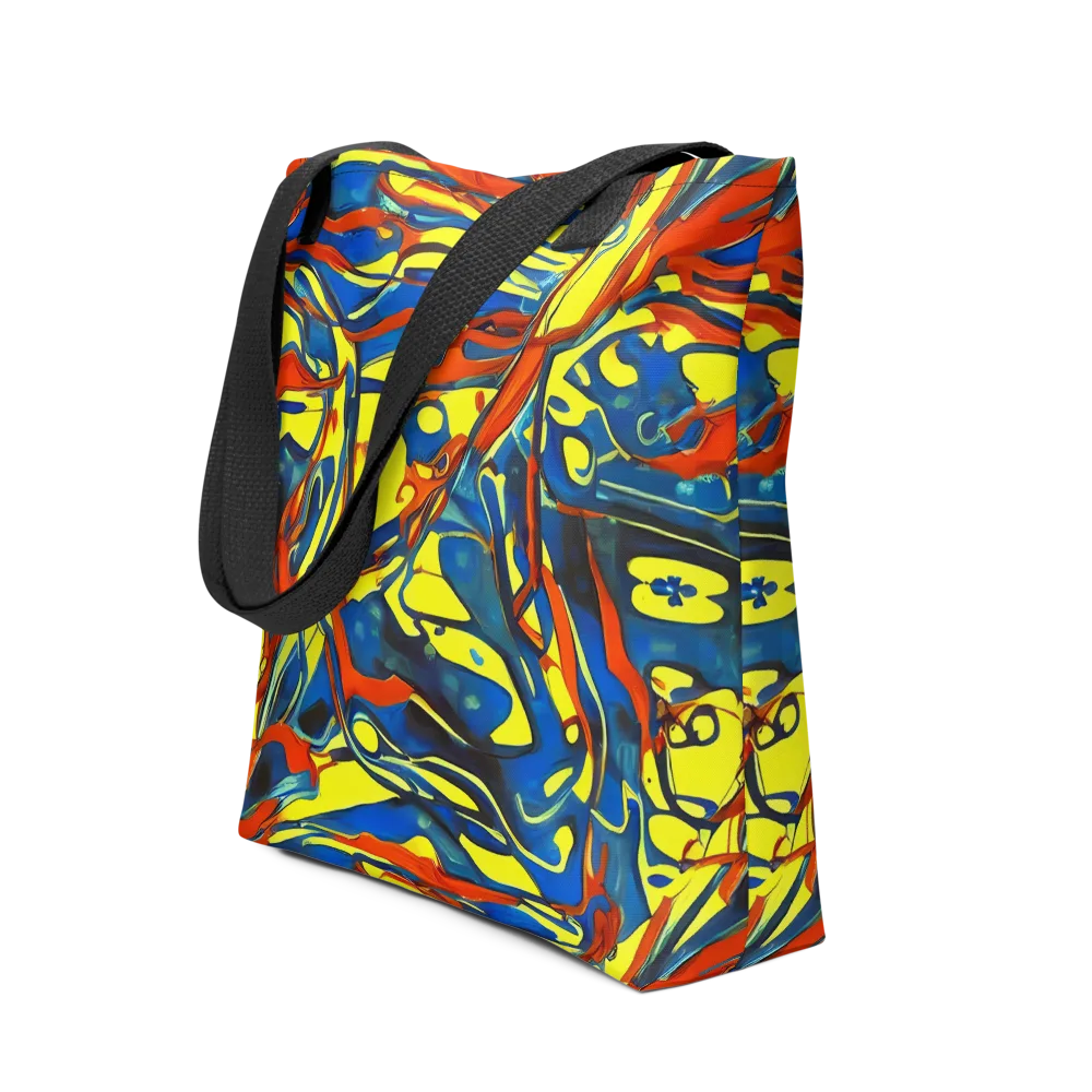 Cyberflow Circuit on Tote Bag — Front