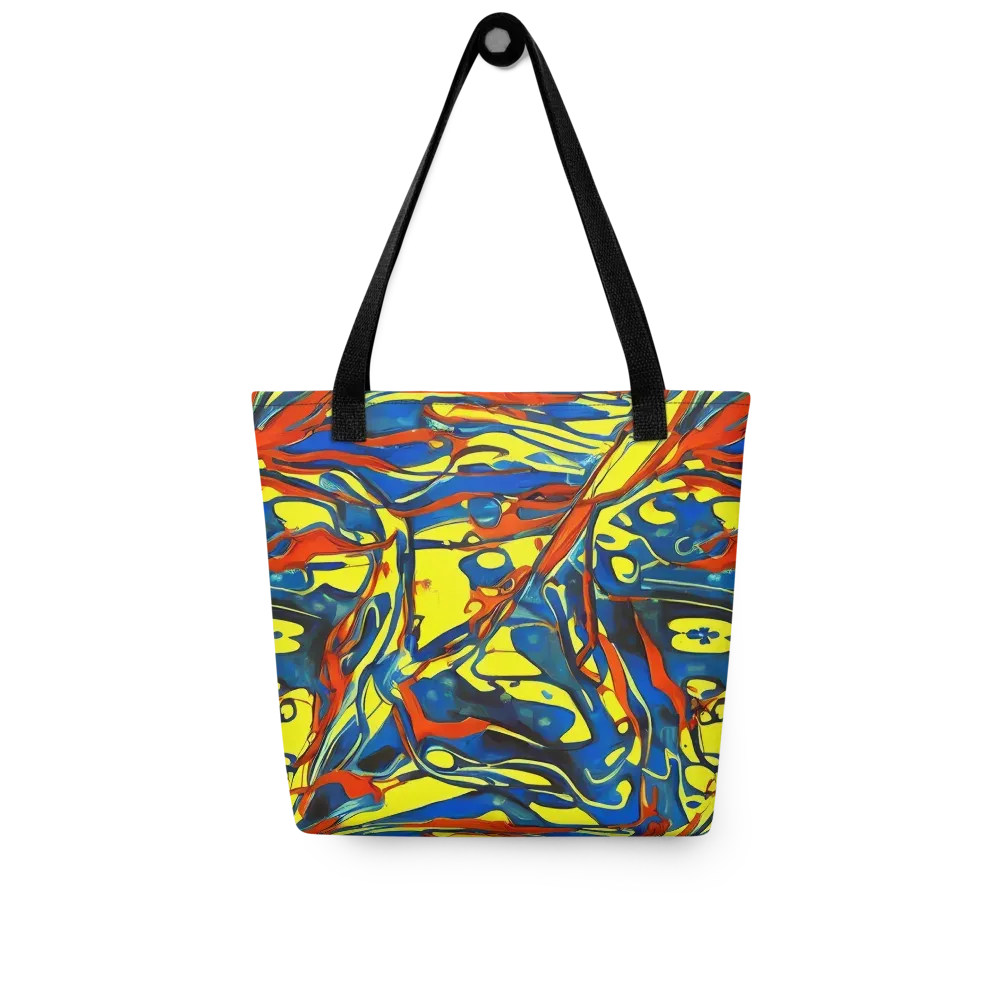 Cyberflow Circuit on Tote Bag — Front