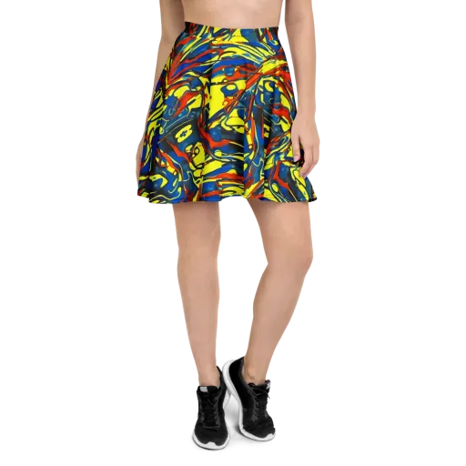 Cyberflow Circuit on a Skater Skirt