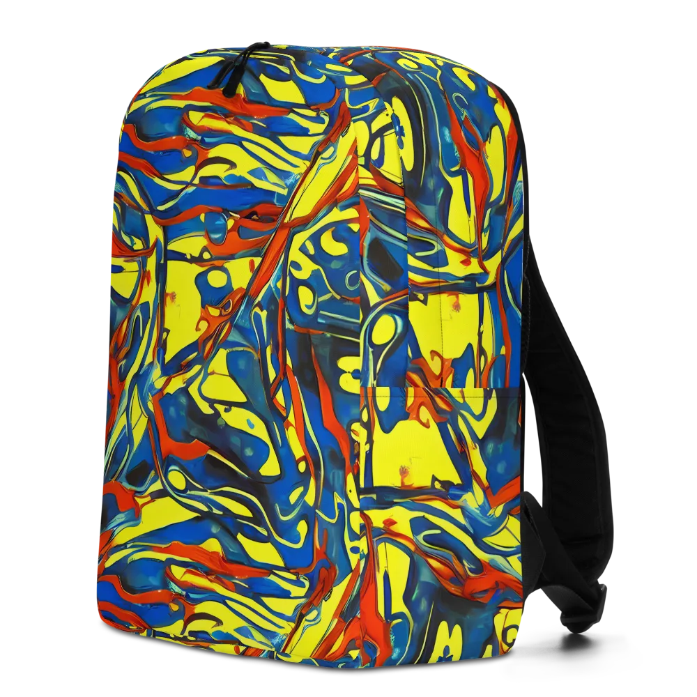 Cyberflow Circuit on Minimalist Backpack — Left