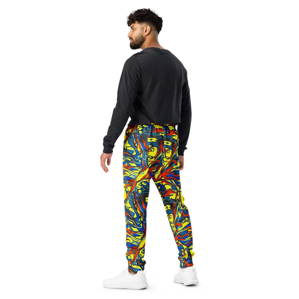 Cyberflow Circuit on Men's Joggers — Back