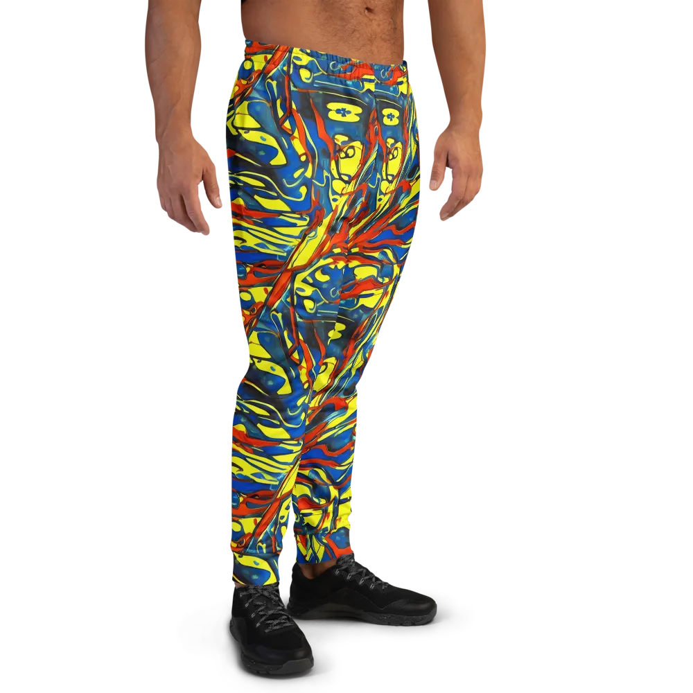 Cyberflow Circuit on Men's Joggers — Right