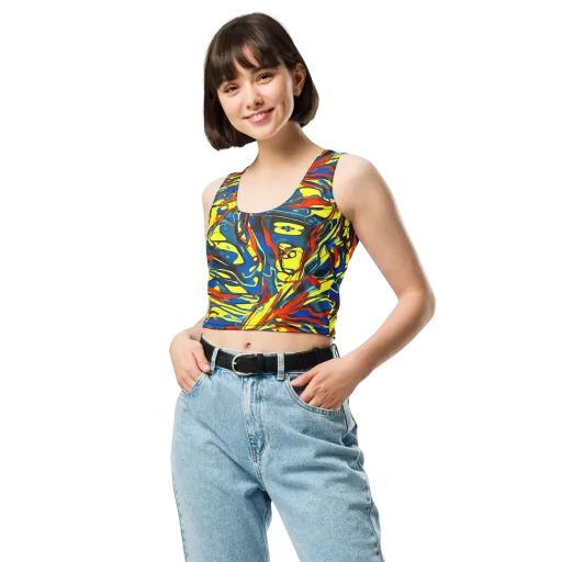 Cyberflow Circuit on a Crop Top