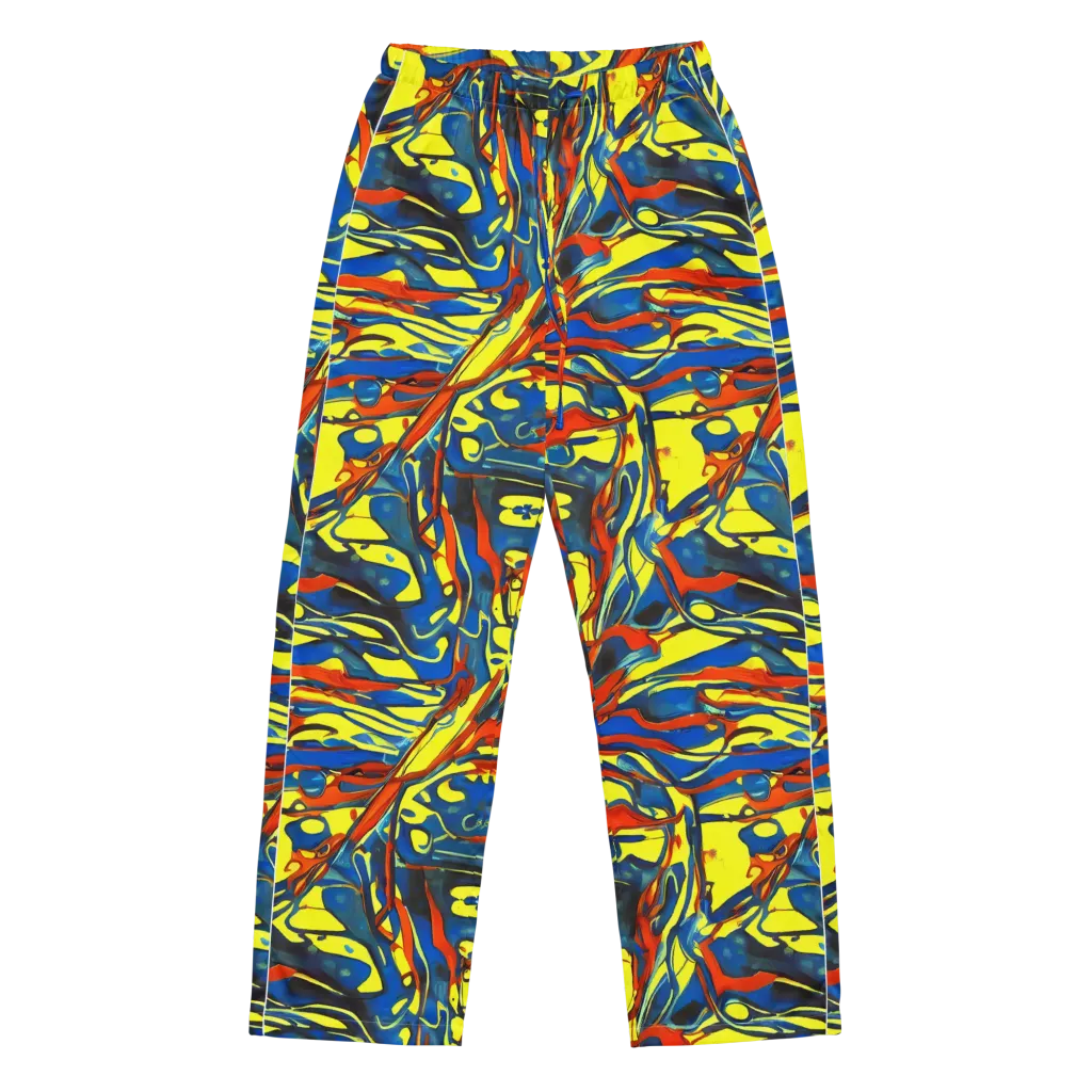 Cyberflow Circuit on Women's Pajama Pants — Front