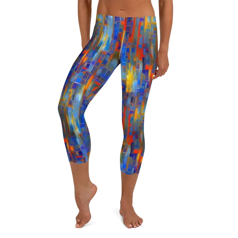 Neoplastique Flow on Capri Leggings — Front