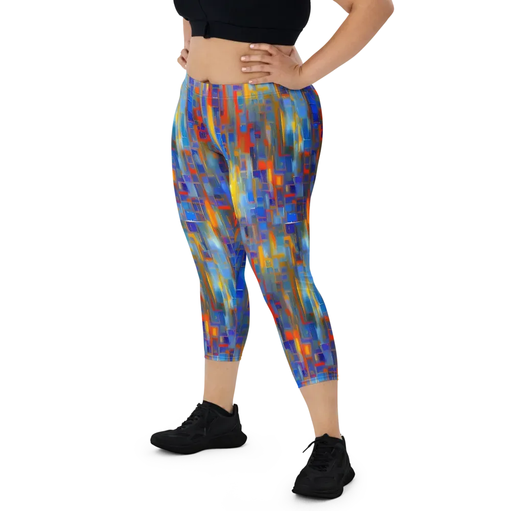 Neoplastique Flow on Capri Leggings — Front