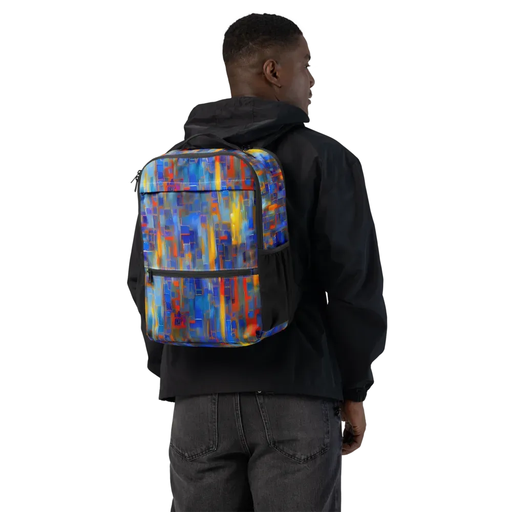 Neoplastique Flow on Utility Backpack — Back