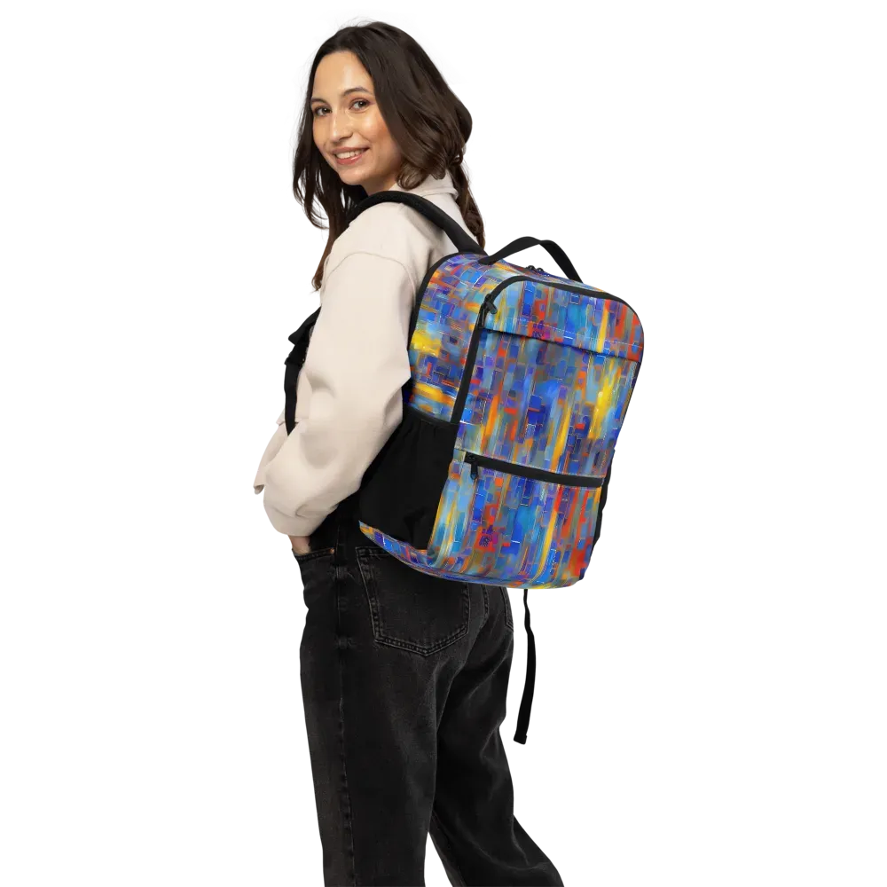 Neoplastique Flow on Utility Backpack — Back