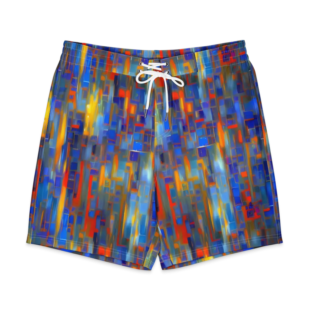 Neoplastique Flow on Men's Board Shorts — Front