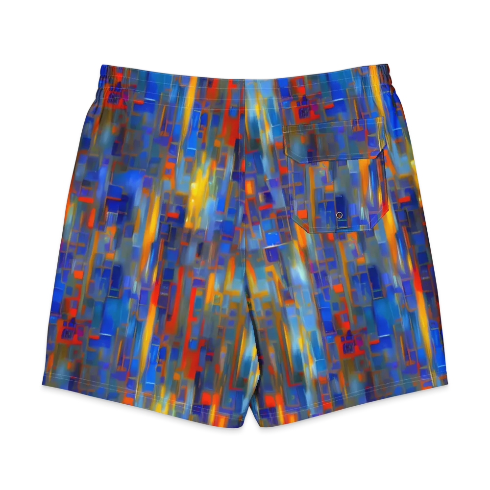 Neoplastique Flow on Men's Board Shorts — Back