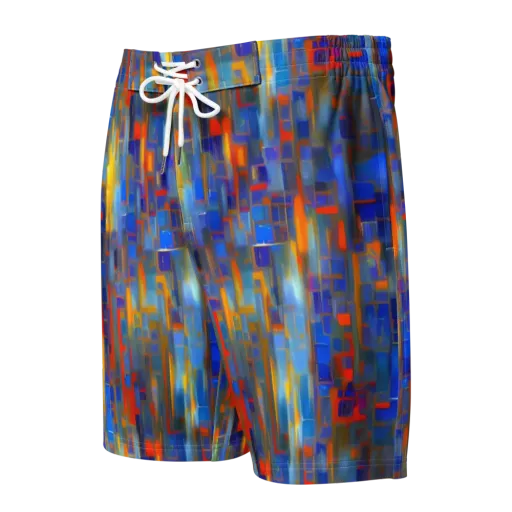 Neoplastique Flow on a Men's Board Shorts