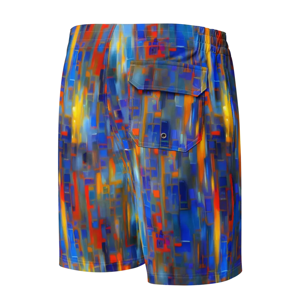 Neoplastique Flow on Men's Board Shorts — Back