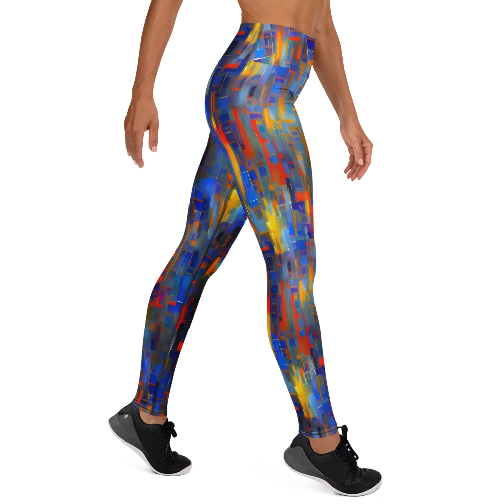 Neoplastique Flow on Yoga Leggings — Right