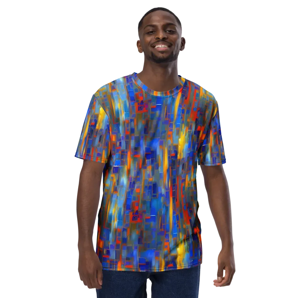 Neoplastique Flow on Men's Crew Neck T-Shirt — Front