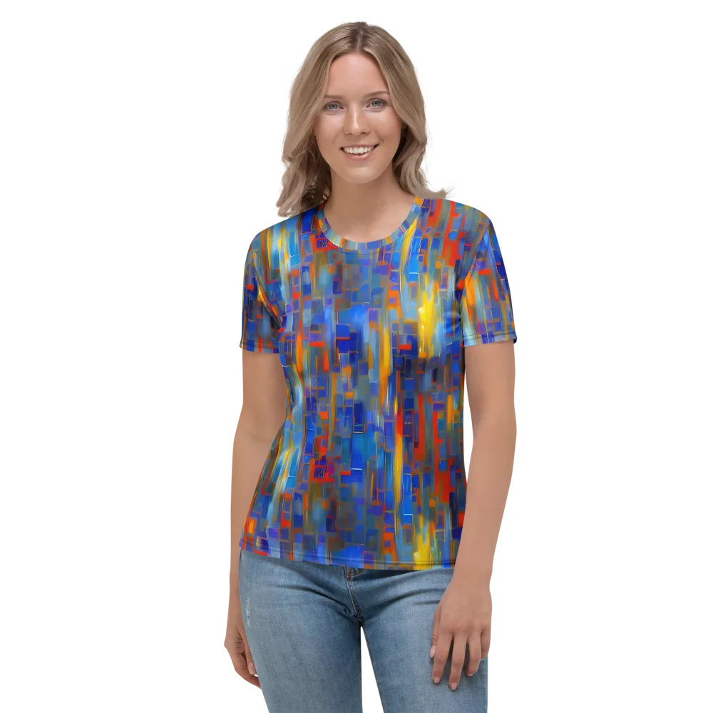 Neoplastique Flow on Women's Crew Neck T-Shirt — Front
